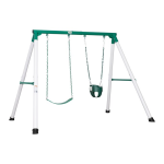 Backyard Discovery Mini Brutus Metal Swing Set Manuel utilisateur