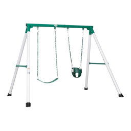Mini Brutus Metal Swing Set