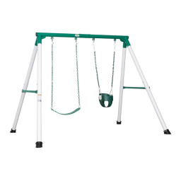 Backyard Discovery Mini Brutus Metal Swing Set Manuel utilisateur | Fixfr