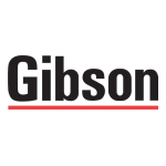 Gibson WSH4BE5 Guide d'installation