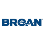 Broan XB80F Exhaust Ventilation Fan Finish Pack sp&eacute;cification