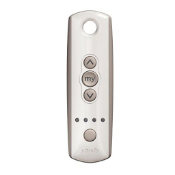 Somfy Télécommande volet 5 canaux Somfy Mode d'emploi | Fixfr