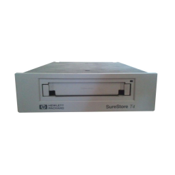 HP SureStore T4 T4i | Guide d'utilisation + IA | Fixfr