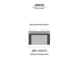 Juno-Electrolux JEH45012E  R05 Manuel utilisateur | Fixfr