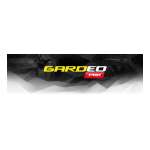 Gardeo GTT52-1D15 TARIERE Manuel du propri&eacute;taire