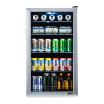 NewAir NBC126SS02 126 Can Freestanding Beverage Fridge Manuel utilisateur