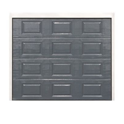 Castorama Porte de garage sectionnelle motorisée Turia anthracite - L.240 x h.200 cm Manuel utilisateur | Fixfr