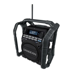 Sangean UTILITY 40 DBT (U-4 DBT BLK) Radio FM / DAB Manuel du propriétaire | Fixfr