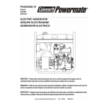 Powermate PC0525300.19 Manuel utilisateur