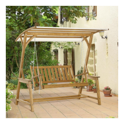 Outsunny 84A-248CW 2 Seater Porch Swing Mode d'emploi | Fixfr