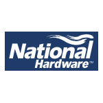 National Hardware 2681 Plant Hanger Wall Base, Black, 7&quot; Mode d'emploi