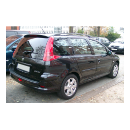 Peugeot 206 SW Manuel utilisateur | Fixfr