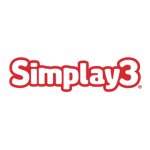 Simplay3 218020-01 Carry and Go Activity Table Mode d'emploi