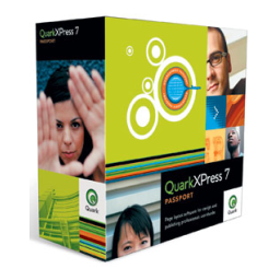 Quark QuarkXPress 7 Manuel utilisateur | Fixfr