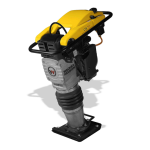 Wacker Neuson DS70Y 13in Diesel Rammer Manuel utilisateur