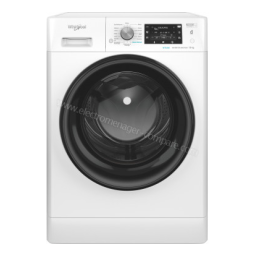 Whirlpool FFDB 10469 BV FR Washing machine Manuel utilisateur | Fixfr