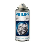 Philips nettoyant HQ110/02 pour rasoir Spray nettoyant Product fiche