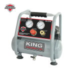 King Canada KC-4620A ULTRA QUIET 4.6 GALLON OIL-FREE AIR COMPRESSOR Manuel utilisateur