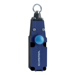 schmersal ZQ 700-02 Pull-wire emergency stop switch Mode d'emploi | Fixfr