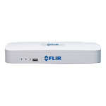 FLIR DN104P2E4 Series 4x4 1080p HD PoE IP Security Bundle Manuel utilisateur
