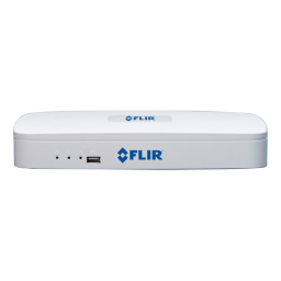 FLIR DN104P2E4 Series 4x4 1080p HD PoE IP Security Bundle Manuel utilisateur | Fixfr