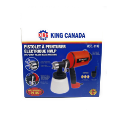 King Canada 8199 ELECTRIC HVLP SPRAY GUN Manuel utilisateur | Fixfr