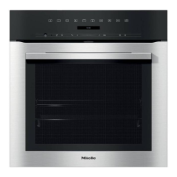 Mode d'emploi Four Miele | AI Chat & PDF Access | Fixfr