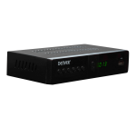 Denver DTB-138 DVB-T2 H.265 settop box Manuel utilisateur