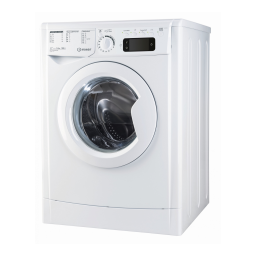 Indesit EWE 81283 W EU Washing machine Manuel utilisateur | Fixfr