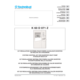 TECHNIBEL K60D071ZAA AccÃ ssoires pour pompes Ã chaleur air/eau Guide d'installation | Fixfr