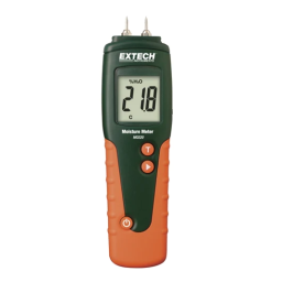 Extech Instruments MO220 Wood Moisture Meter Manuel utilisateur | Fixfr