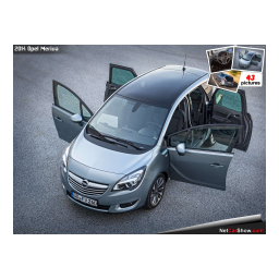 Opel Meriva 2014 Manuel utilisateur | Fixfr