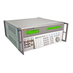 Fluke Calibration 5520A High Performance Multi-Product Calibrators Manuel utilisateur | Fixfr