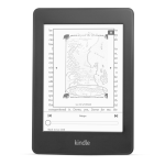 Amazon Kindle Paperwhite 6&egrave;me g&eacute;n&eacute;ration Manuel utilisateur