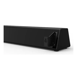 Philips HTL3320/10 Barre de son Manuel utilisateur | Fixfr