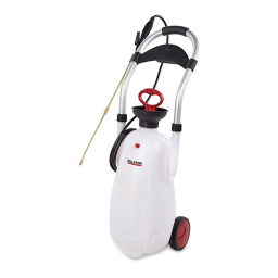 Kreator KRTGR6816 PRESSURE SPRAYER 16L (TROLLEY) Manuel du propriétaire | Fixfr