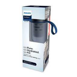 Philips AWP2712BLR/10 GoZero Gourde d'hydratation Manuel utilisateur | Fixfr