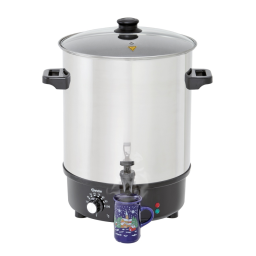 Bartscher 200057 Mulled wine pot, bl.w. canner30L,SS Mode d'emploi | Fixfr