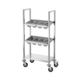 Bartscher A300111 Cutlery trolley TBST200 Mode d'emploi | Fixfr