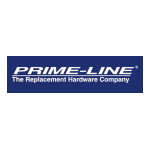 Prime-Line U 9914 Steel, Antique Brass, Keyed Chain Door Guard Guide d'installation
