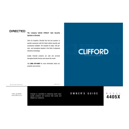 Clifford Matrix 410.3X Owner's Manual | Fixfr