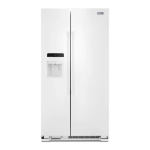 Maytag MSS25C4MGW Side-by-Side Refrigerator Installation Guide