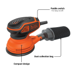 Maximum 2.4A Corded Single-Speed Sheet Sander Manuel du propri&eacute;taire