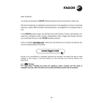 FAGOR FT-6413S : Guide avec IA Chat &amp; PDF
