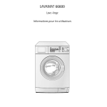 Aeg-Electrolux LAV66600 Manuel utilisateur