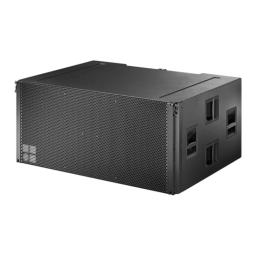 d&b SL XSL-SUB/XSL-GSUB Manuel | AI Chat & Téléchargement PDF | Fixfr