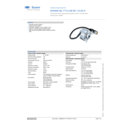 EN580E.ML-TT12.GE1B1.13120.H Fiche technique | AI Chat | Fixfr