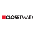 ClosetMaid 86 in. Shelf Support Pole for Wire Shelving Guide d'installation