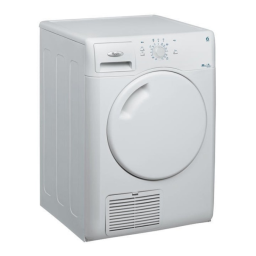 Whirlpool AWZ 7556 Dryer Manuel utilisateur | Fixfr