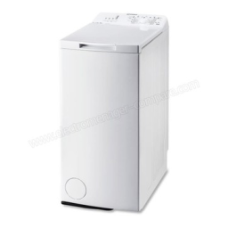 Indesit ITWA 5851 W (FR) Washing machine Manuel utilisateur | Fixfr
